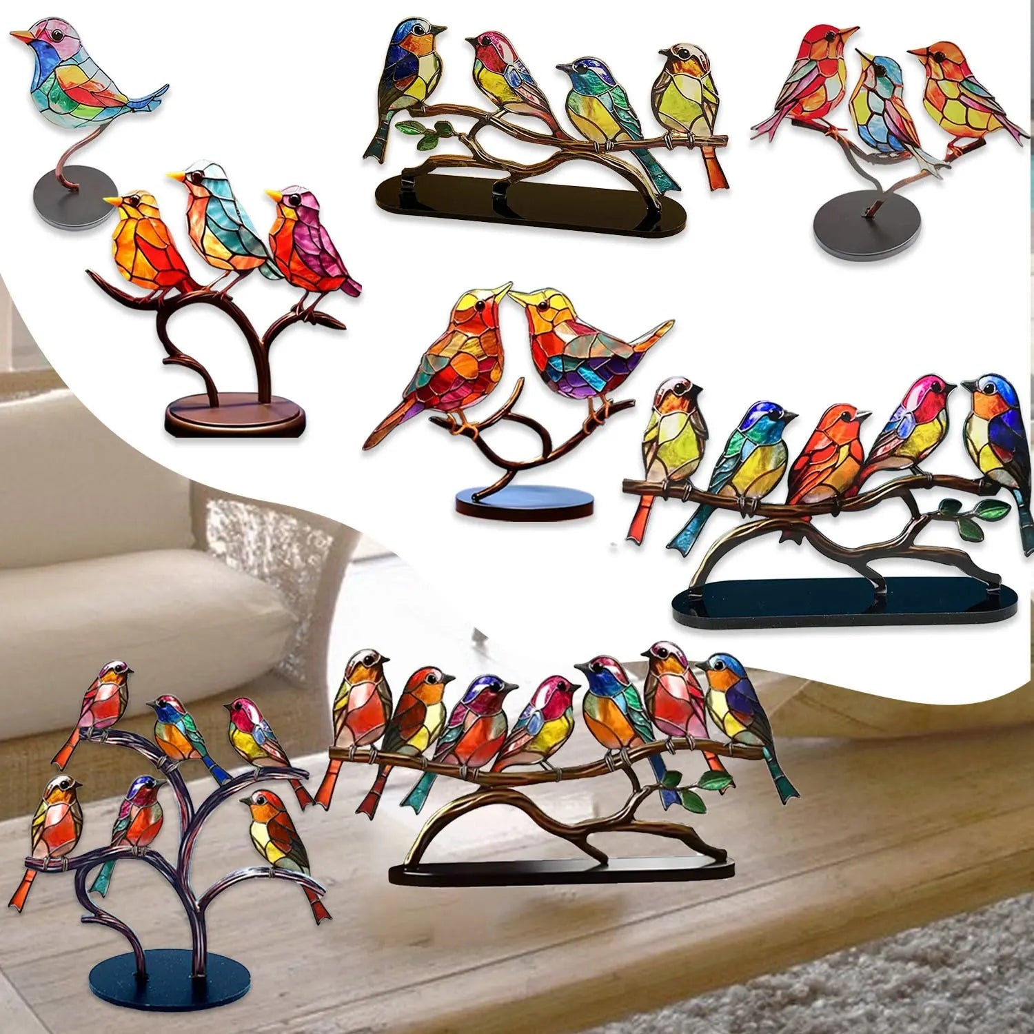 Zibi animal bird ornaments home decoration eprolo