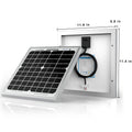 10 Watt 12 Volt Monocrystalline Solar Panel DC-ACOPower