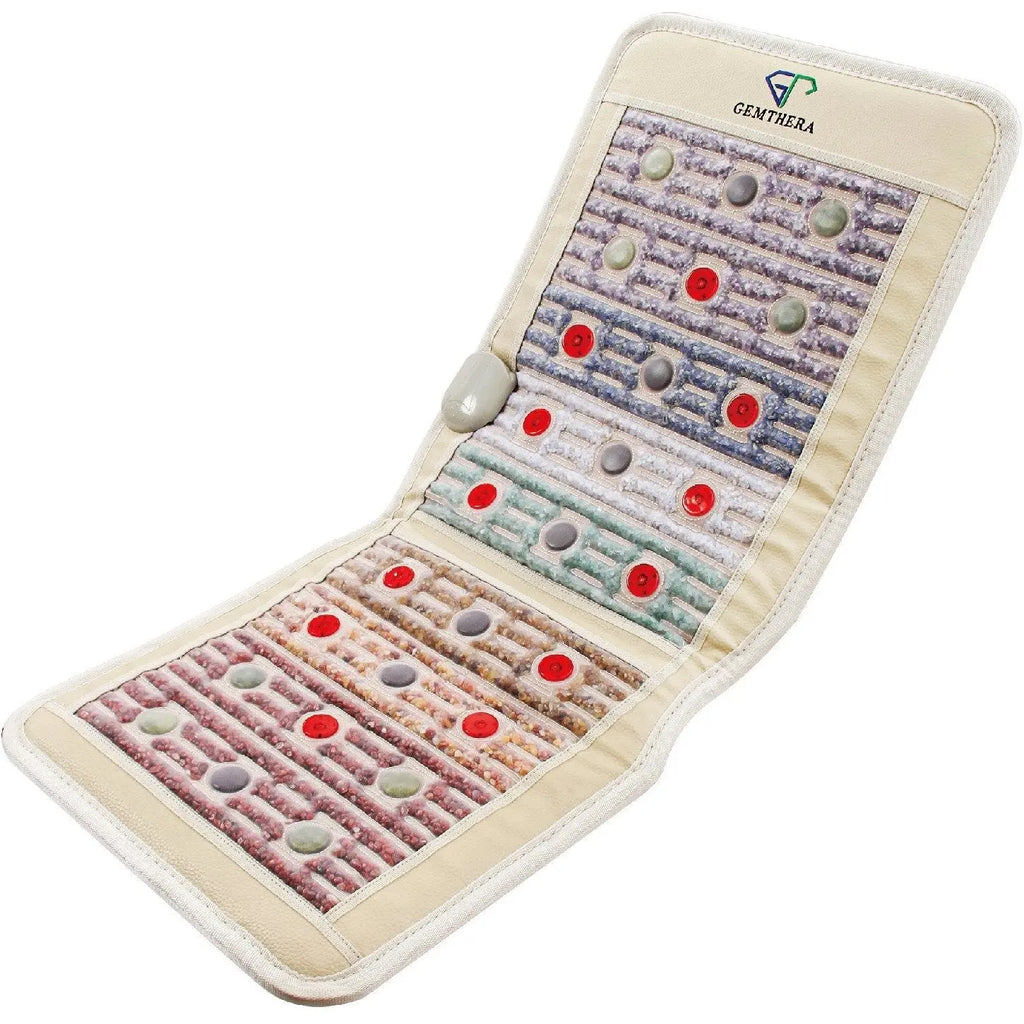 Gemstone PEMF Infrared Heating Chair Mat.-0