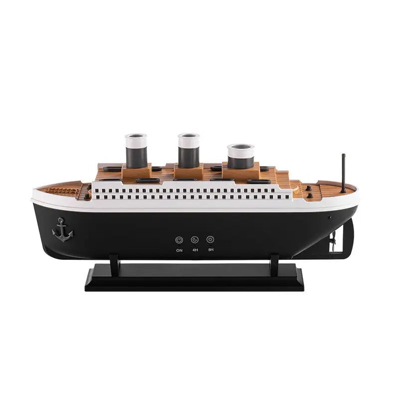 Simulated ship smoke ring aromatherapy machine desktop creative volcano spray jellyfish cruise fragrance humidifier eprolo