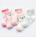 Children's Socks Pack of 5 Colors Breathable Summer Cotton Socks for Boys and Girls Mayra and Company