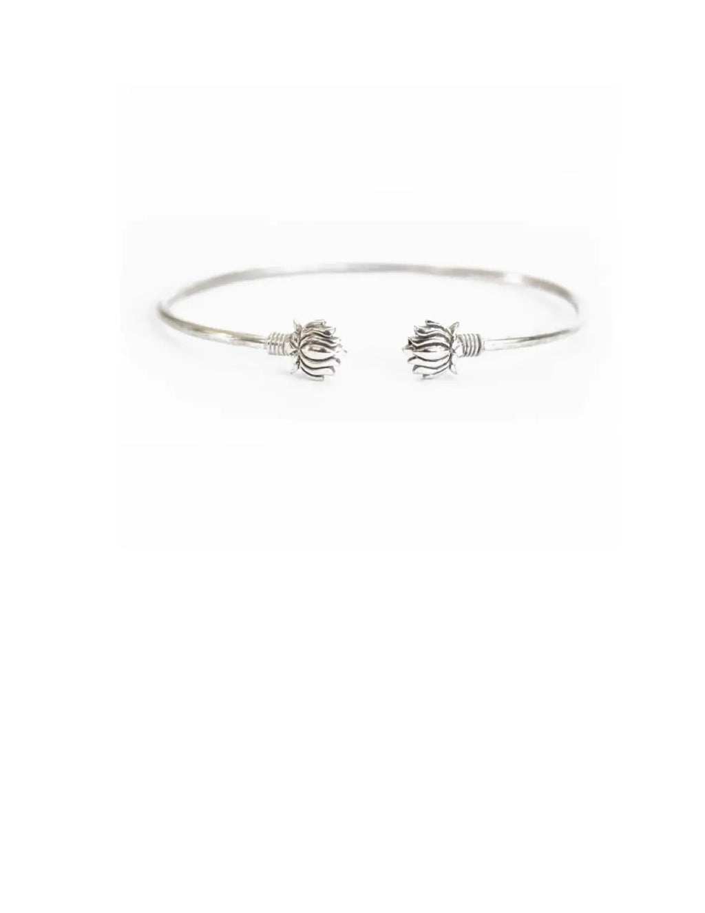 Double Lotus Cuff Bracelet Global Groove
