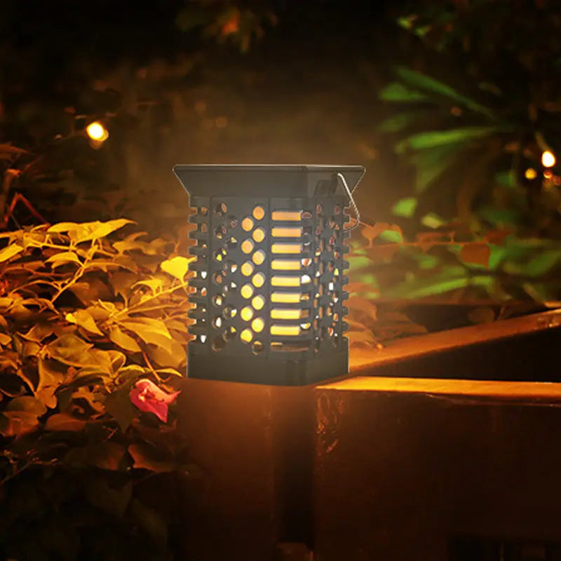 New Solar Flame Lamp Lawn Garden Lamp Abs Shell Anti-Aging Home Landscape Plug-In Light eprolo