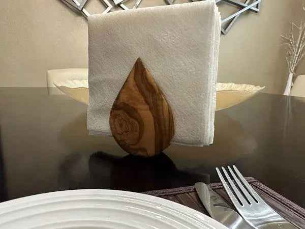 Olive Wood Napkin Holder