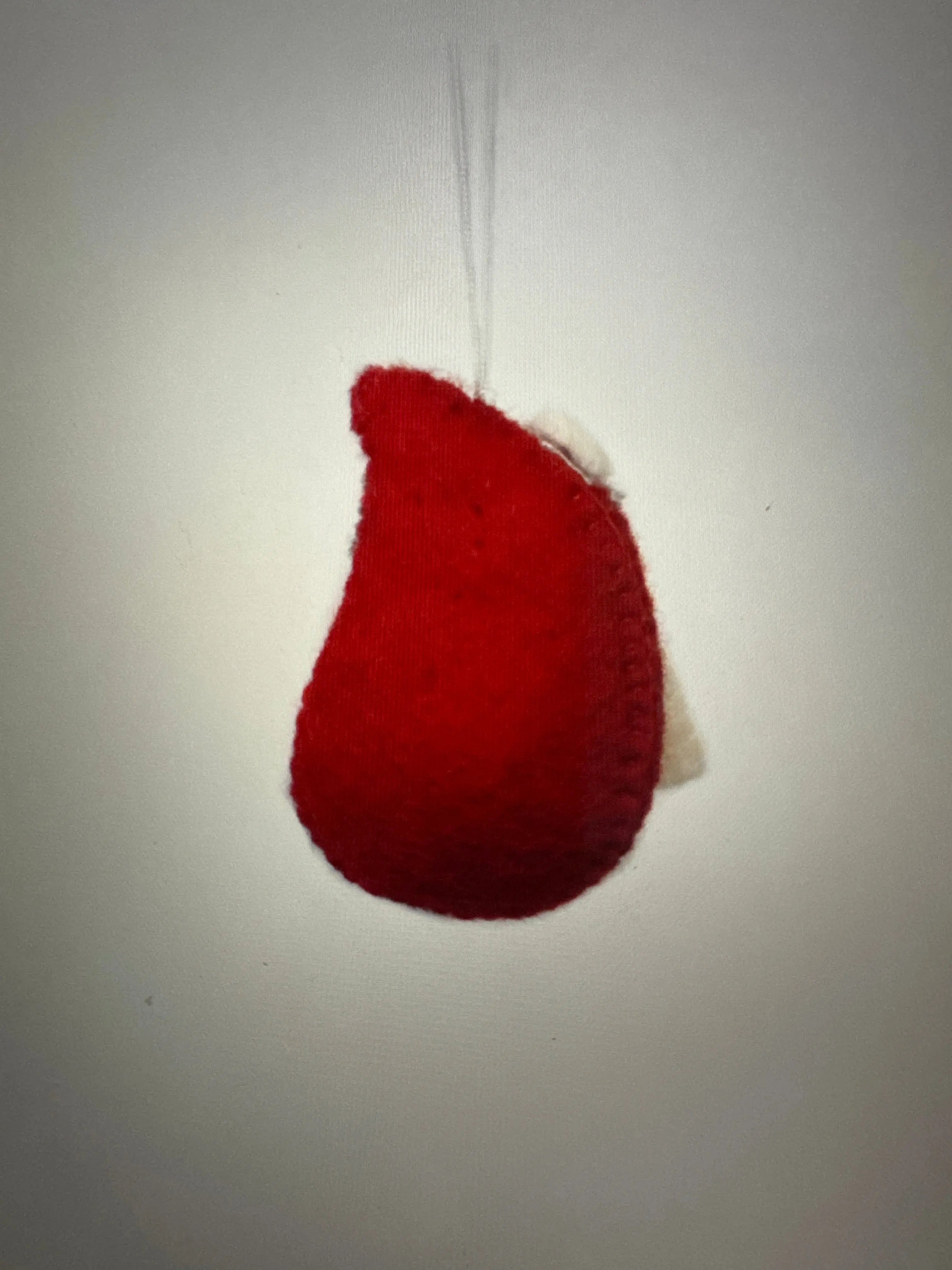 Hand Felted Christmas Ornament: Santa - Global Groove (H) Global Groove