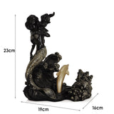 Mermaid resin decorative red wine rack ornaments