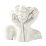 Human Body Ceramic Vase Human Shape Art Vase Nordic Home Decoration Ceramic Vase