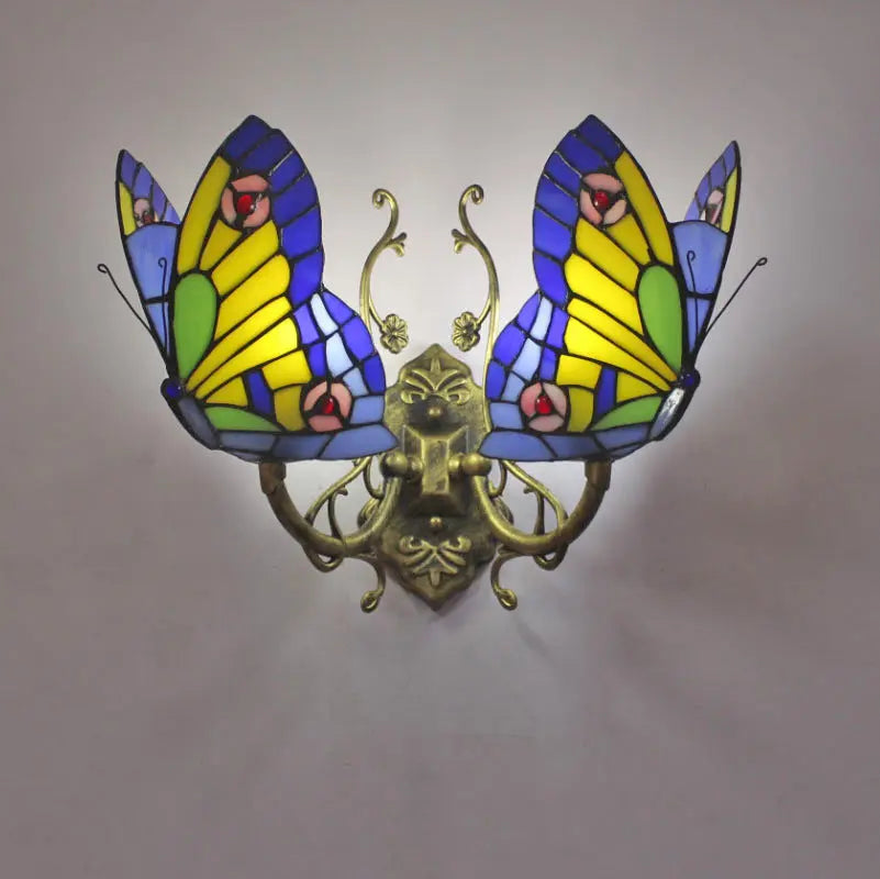 European and American Style Butterfly Colorful Wall Lamp eprolo