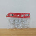 Christmas Decorations Transparent Angel Pendant Christmas Tree Acrylic Silver Wings Angel Pendant eprolo
