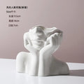 Human Body Ceramic Vase Human Shape Art Vase Nordic Home Decoration Ceramic Vase eprolo