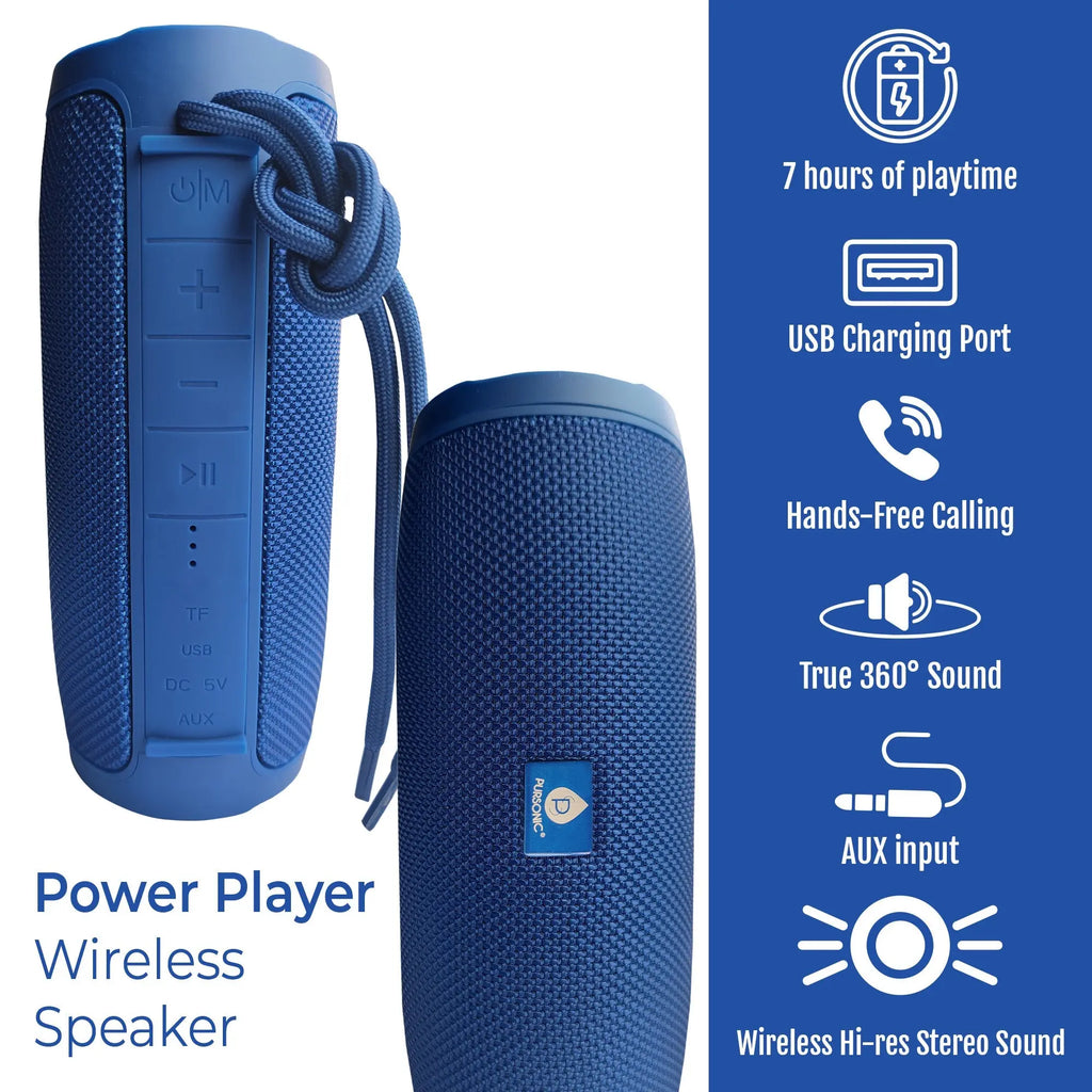 Wireless Speaker – The Power Player Pursonic