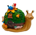 Solar powered outdoor animal snail elf ornament eprolo