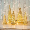 5-Piece Set 3D Printed Light-Up Trees with Upgraded LEDs for Tabletop Decor eprolo