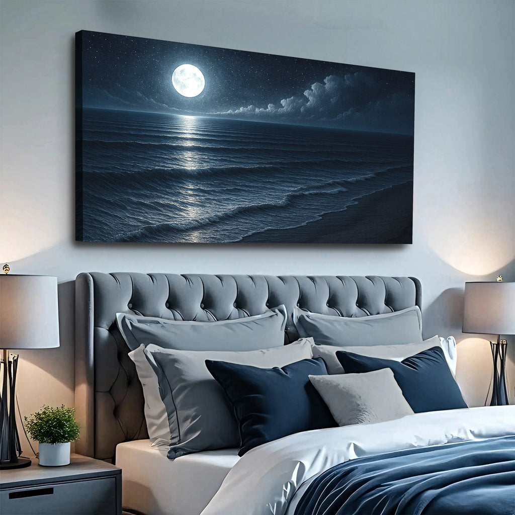 Beach Shoreline Coastal Wall Art Tailored Canvases