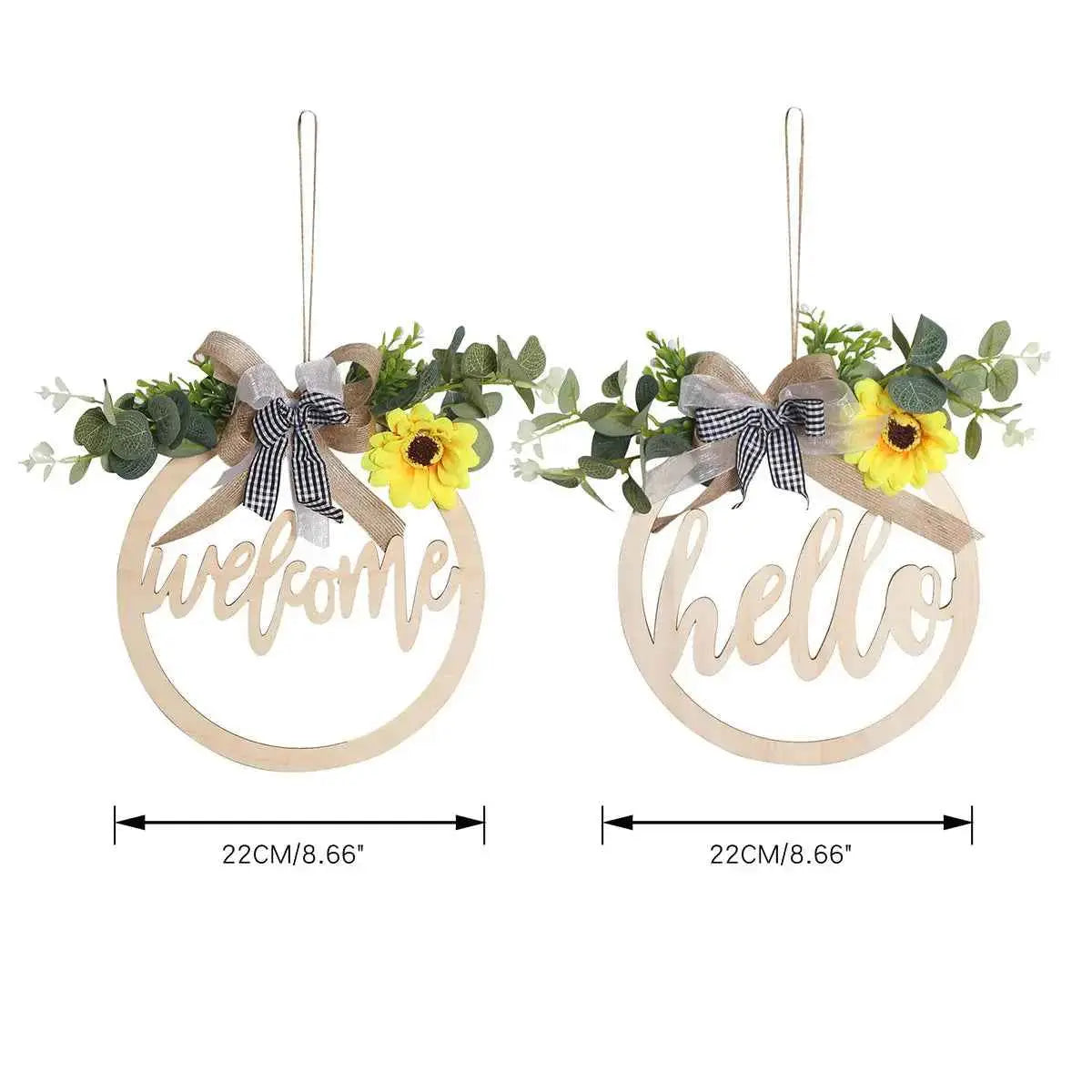 Living Room Bedroom Background Wall Decoration Pendant Layout Room Wall Hanging Plant Wrought Iron Wall Decoration Wood Panel Door