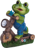 Frog cycling solar energy decoration eprolo