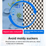 Mircrofiber Non-slip Bath Mats With Anti Moldy Sucker Bathroom Carpets Rugs Soft Toilet Floor Rugs Waterproof Shower Bath Mat