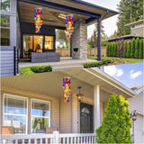 Wind Chimes For Outside Handcrafted Rainbow Capiz Shells  Coastal Style Decor For IndoorOutdoor Garden Decor