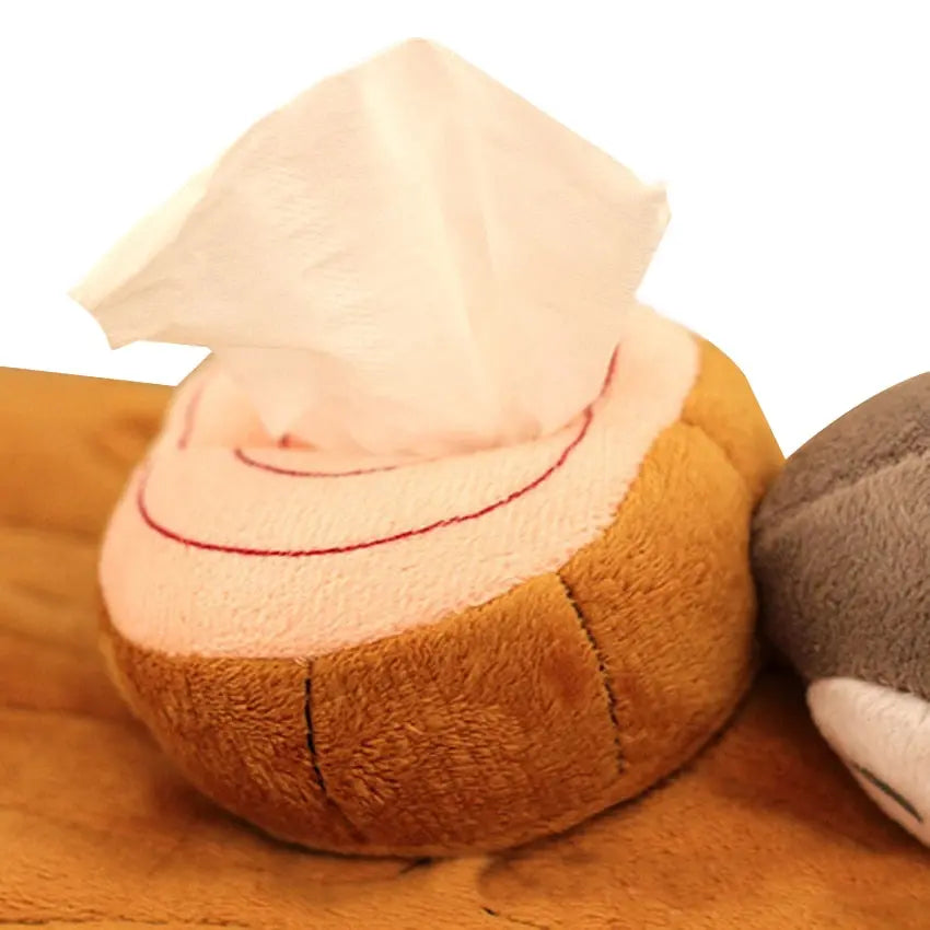 1pcs Lovely Chinchillas Totoro Plush Doll Toy Tissue Box eprolo