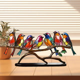 Zibi animal bird ornaments home decoration ornaments flowers bird pendants acrylic home