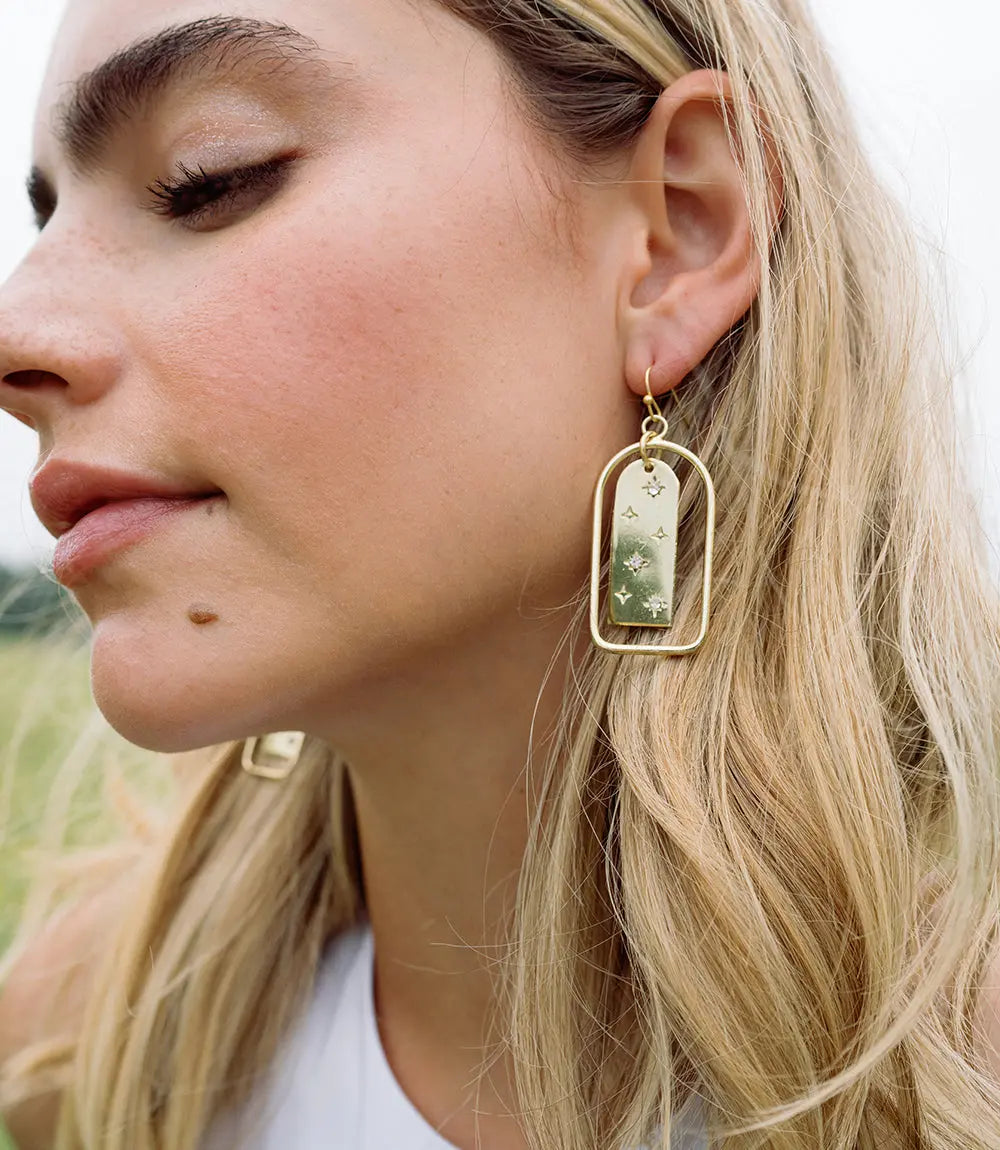 Sitara Starry Archway Earrings DC-Powered by People