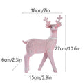Christmas Deer Resin Ornament Furniture Decoration Craft  Decor eprolo