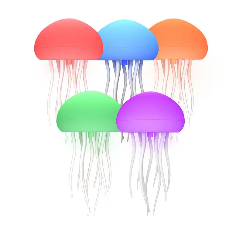 Hot sale voice-controlled jellyfish lamp atmosphere lamp night lamp smart tentacles full color gradient built-in battery eprolo