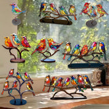 Zibi animal bird ornaments home decoration ornaments flowers bird pendants acrylic home