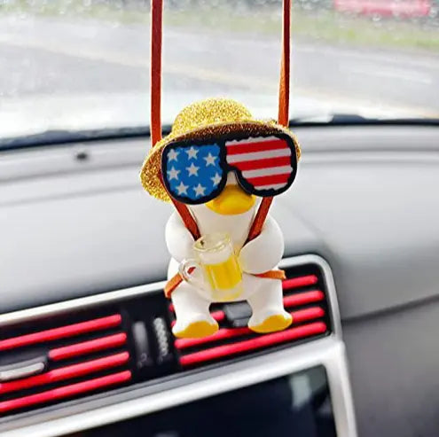 Comboy Pipe Duck Car Pendant eprolo