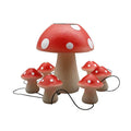 Solar mushroom LED light string outdoor courtyard garden eprolo