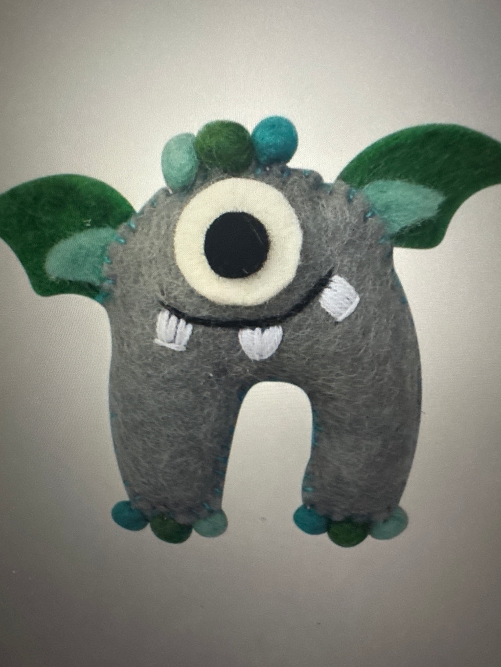 Felt Sea Tooth Monster - Global Groove