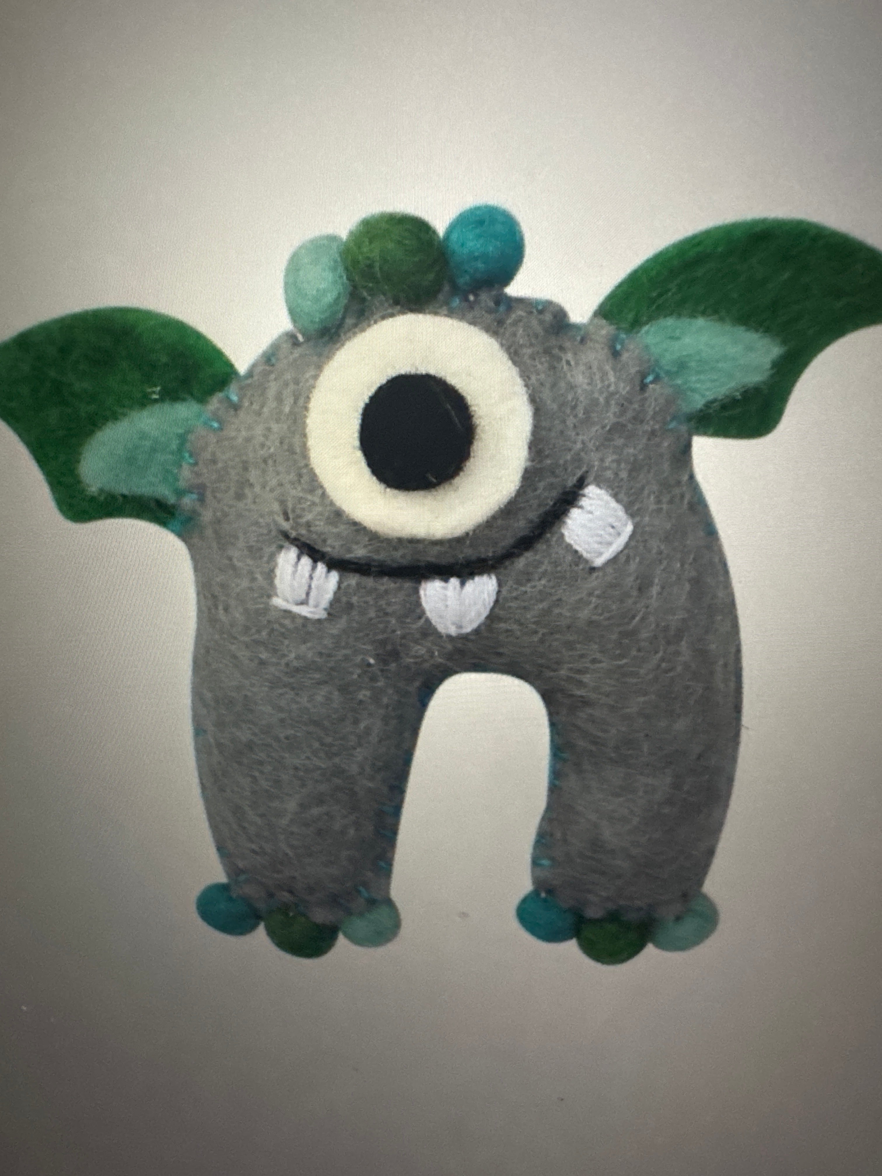 Felt Sea Tooth Monster - Global Groove