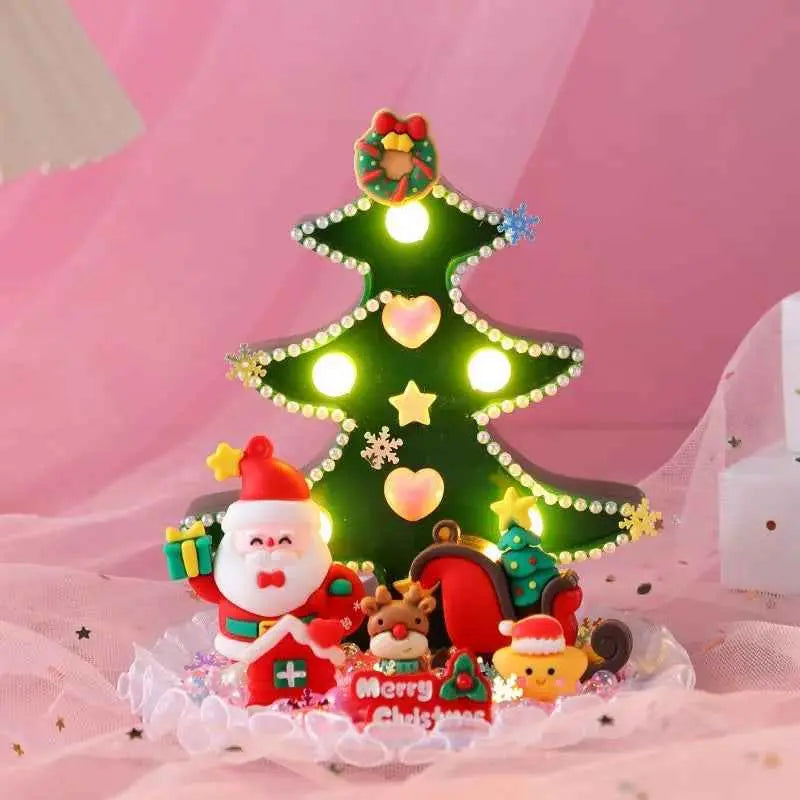 Festive Crafty Homemade Mini Table Light