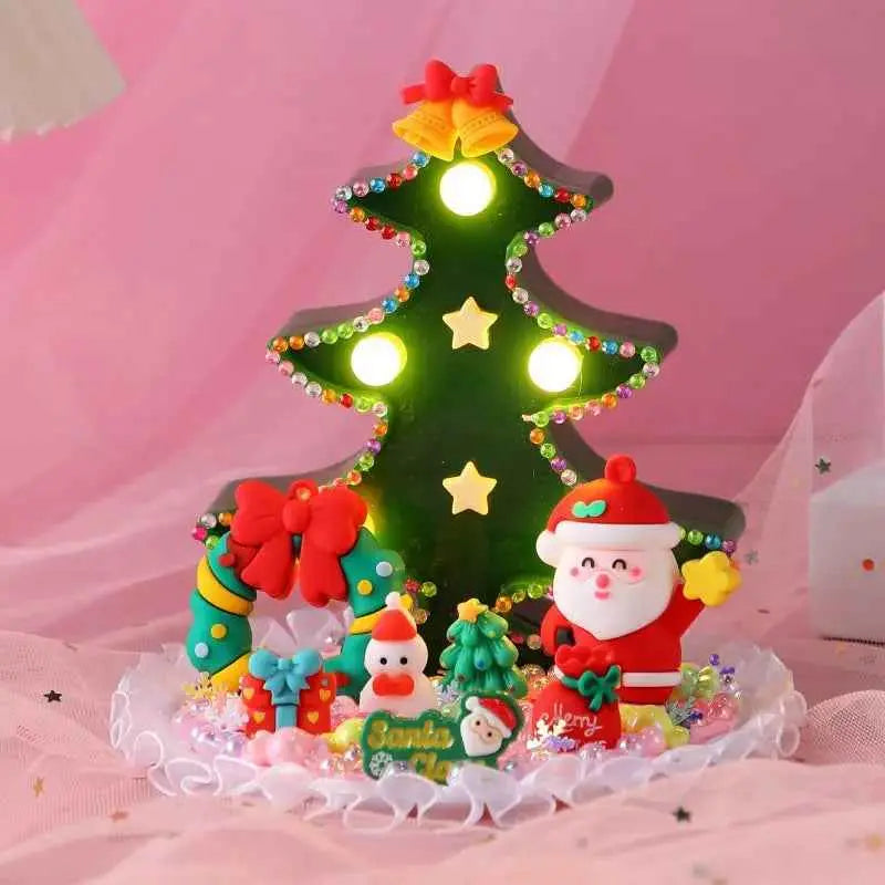 Festive Crafty Homemade Mini Table Light