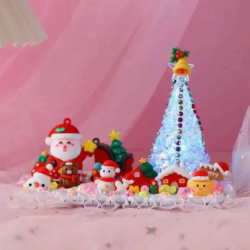 Festive Crafty Homemade Mini Table Light