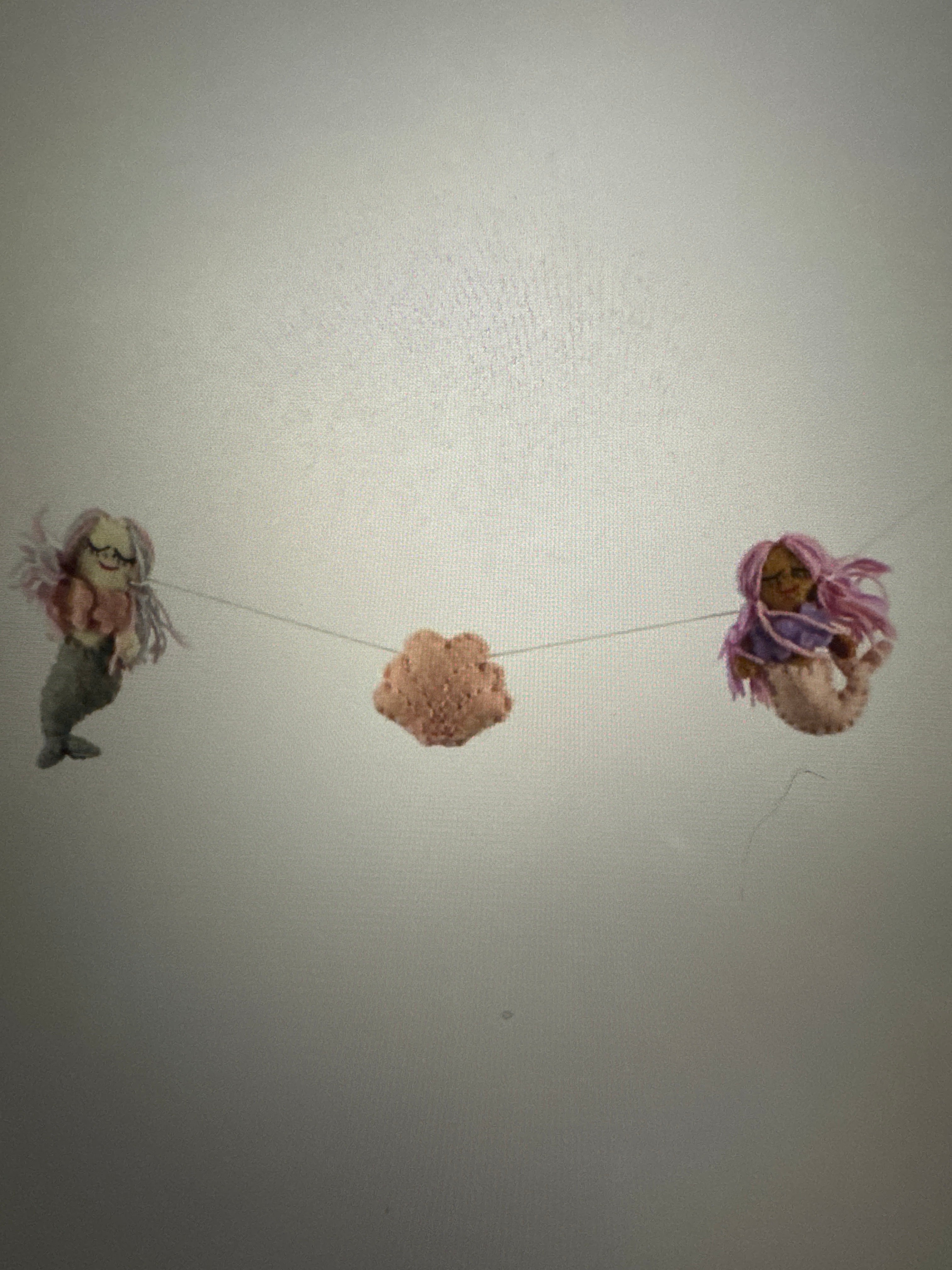Mermaid Felt Garland - Global Groove