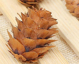 20PCS Wooden Natural Pinecone Christmas Tree Hanging DIY 3D Vivid Pine Cones Ornaments Party Christmas Decor Home Decors