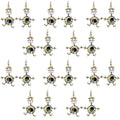 Set of 10 Dancing Tusker Dangle Earrings Creative Alternatives