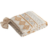 Simple Knitted Wool Shawl Blanket