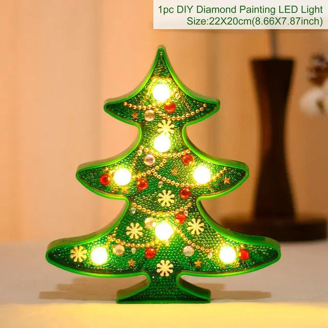 Elk Bell String Light LED Christmas Decor For Home Hanging Garland Christmas Tree Decor Ornament Navidad Xmas Gift New Year eprolo