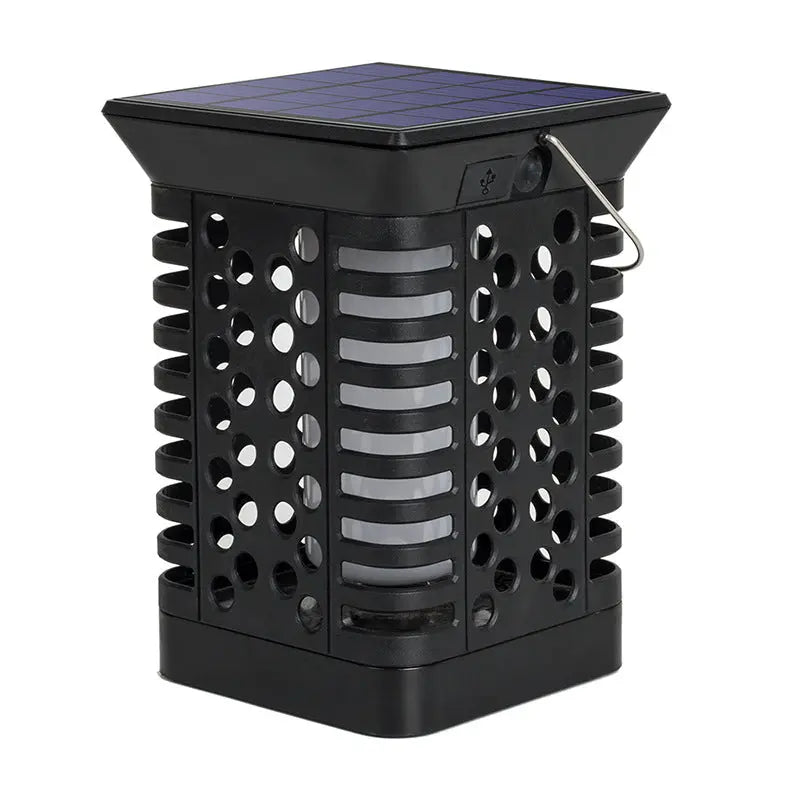 New Solar Flame Lamp Lawn Garden Lamp Abs Shell Anti-Aging Home Landscape Plug-In Light eprolo