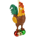 Cock and Bulbs Funny Christmas Ornament Decoration Tree Buddees Wholesale