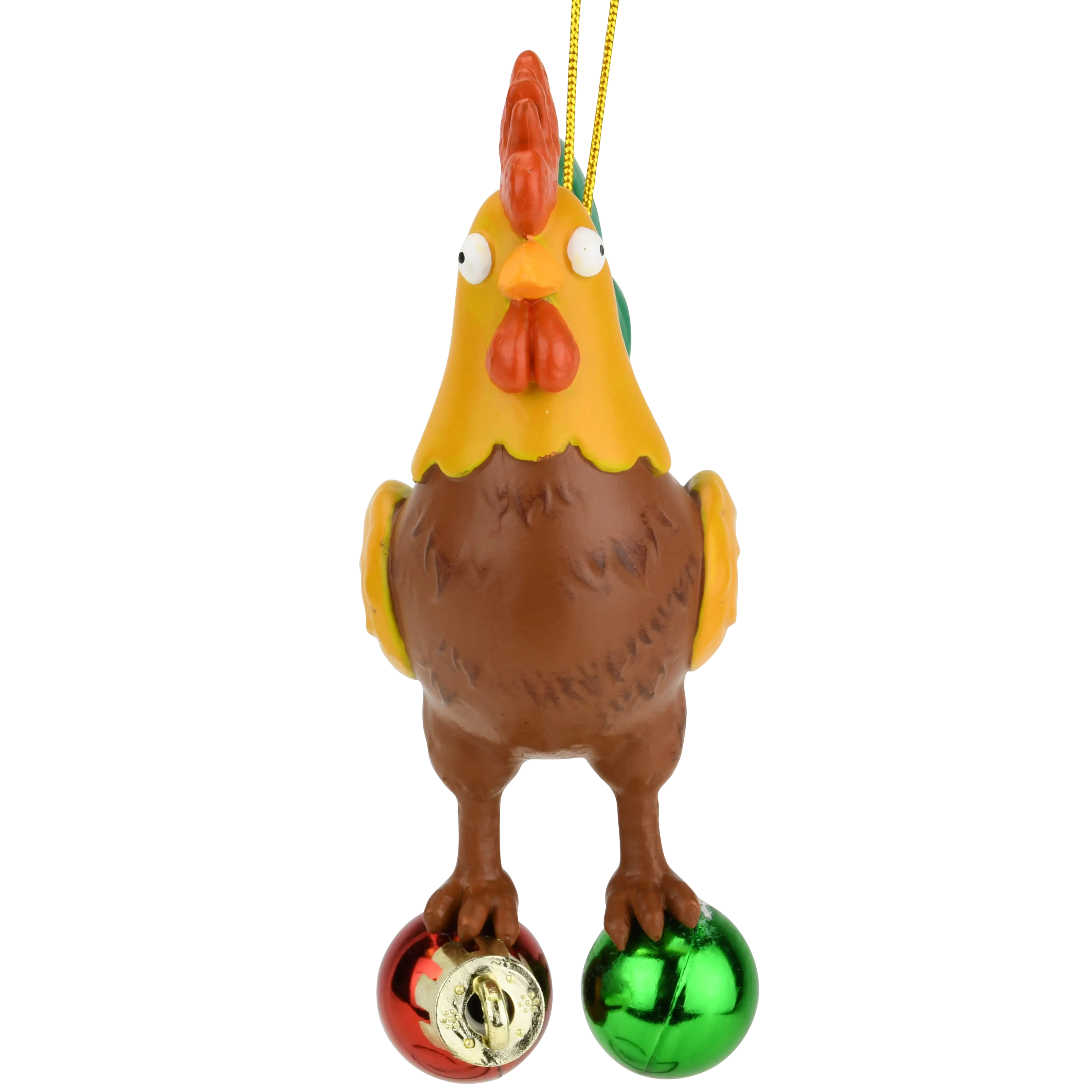Cock and Bulbs Funny Christmas Ornament Decoration Tree Buddees Wholesale