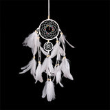 Dream Catcher LED Lighting Feather Dreamcatcher Girl Room Bell Bedroom Romantic Hanging Decoration