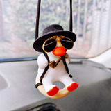Comboy Pipe Duck Car Pendant