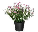 Artificial Potted Plant Indoor/Outdoor/Baby's Wreath Pink