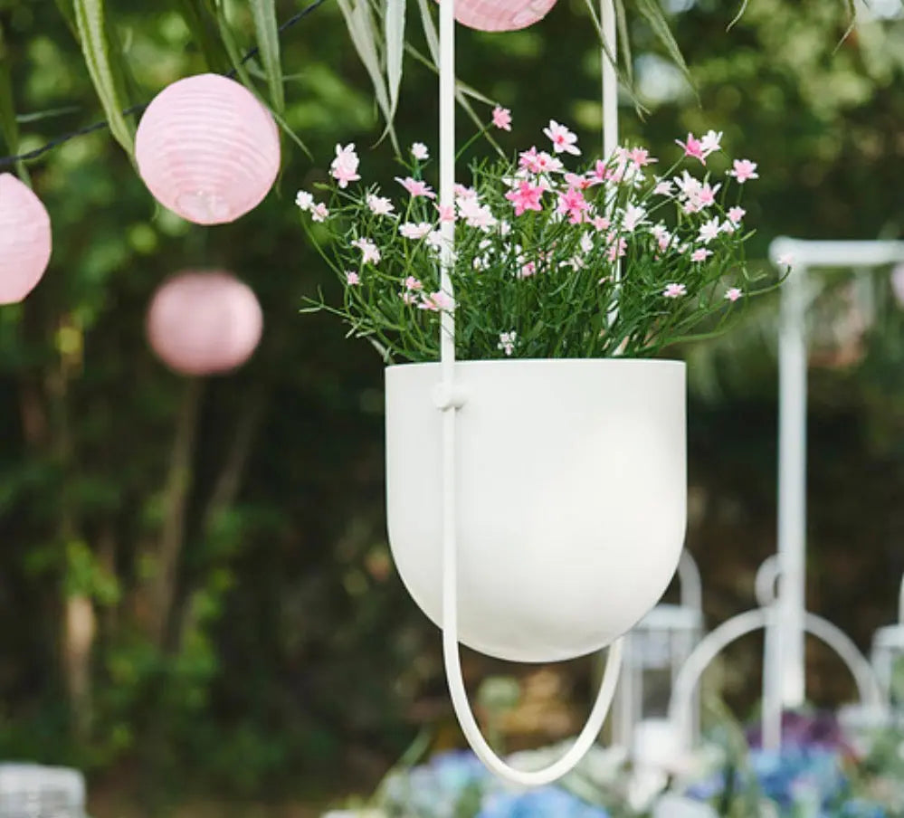Artificial Potted Plant Indoor/Outdoor/Baby's Wreath Pink Mayra and Company