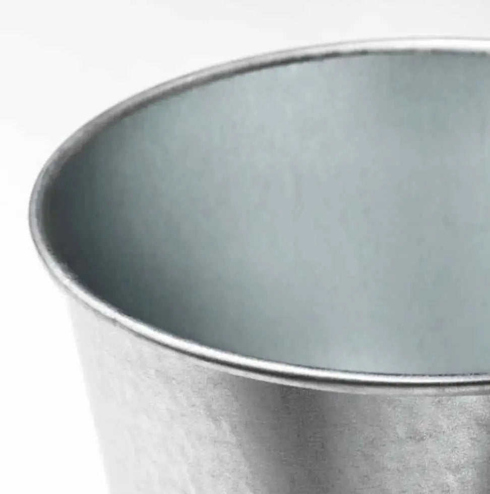 Plant Pot Galvanized