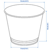 Plant Pot Galvanized