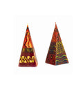 Pyramid Candles Boxed Set of 2 (Bongazi Design)
